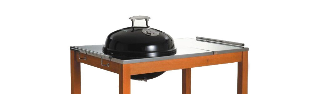 Grill węglowy LANDMANN 11484 z wysokiej jakości komponentów chromowany ruszt o średnicy 47 cm dla około 6 osób konserwacji z emaliowanej stali łatwa w konserwacji odporna na wysokie temperatury stal szlachetna duża wytrzymałość odporna na uszkodzenia