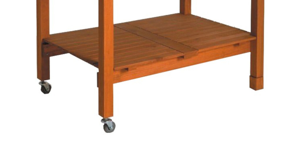 Grill węglowy LANDMANN 11484 przesłony wentylacyjne wbudowane w pokrywę dwa wygodne kółka duża dolna półka