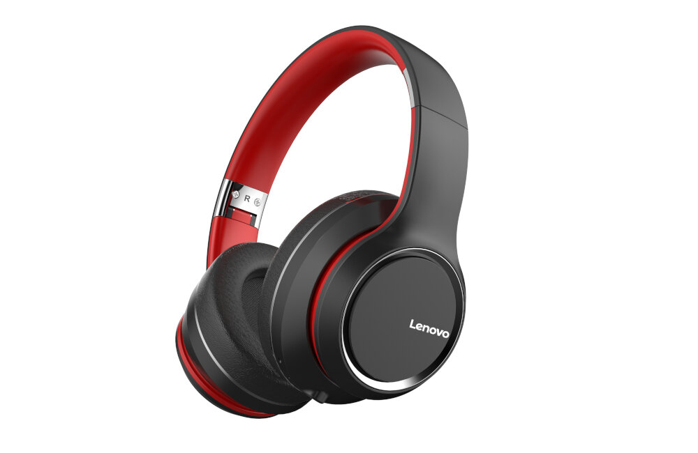 SŁUCHAWKI LENOVO HD200 nauszniki skóra jakość 4D
