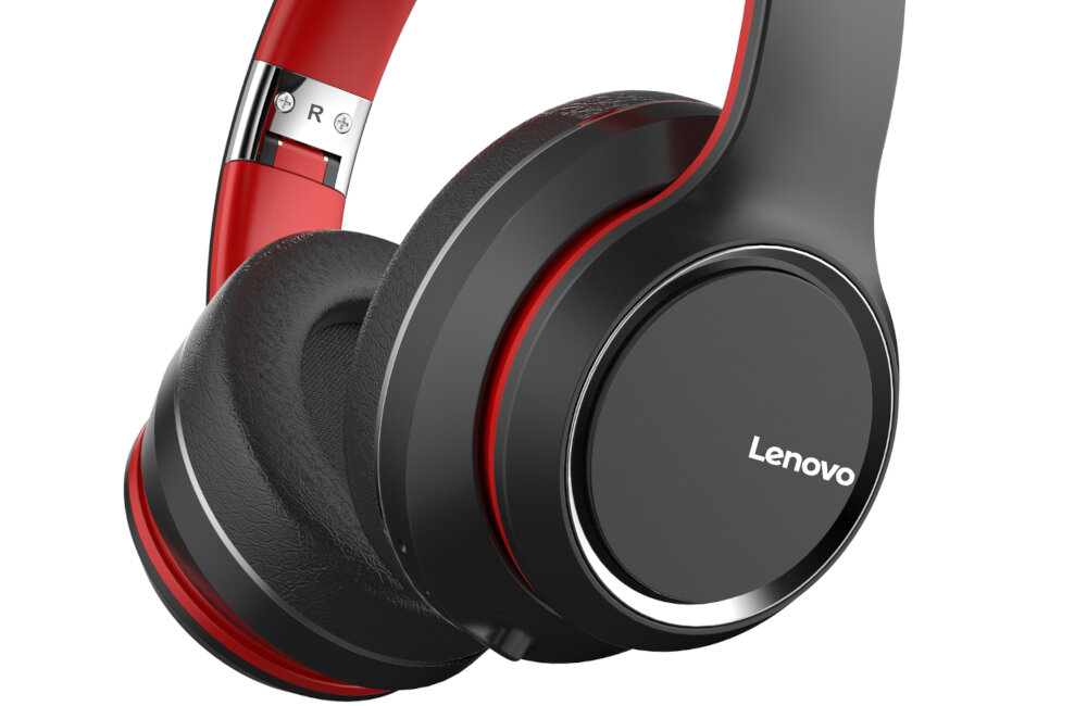 SŁUCHAWKI LENOVO HD200 bezprzewodowe kabel audio czas działania