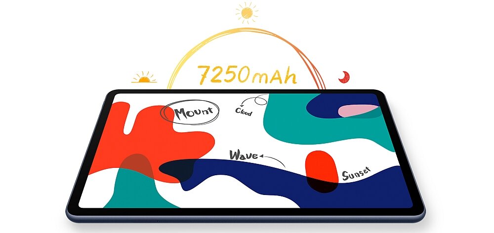 Tablet HUAWEI MatePad 10.4 Wi-Fi bateria