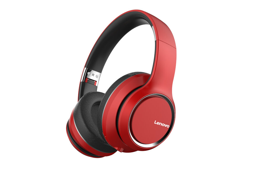 SŁUCHAWKI LENOVO HD200 nauszniki skóra jakość 4D