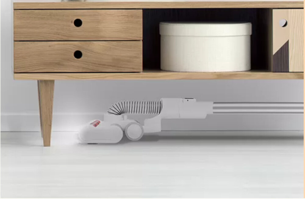 Odkurzacz ROBOJET PowerUp 111 swoboda komfort uzytkowanie lampka LED bez schulania