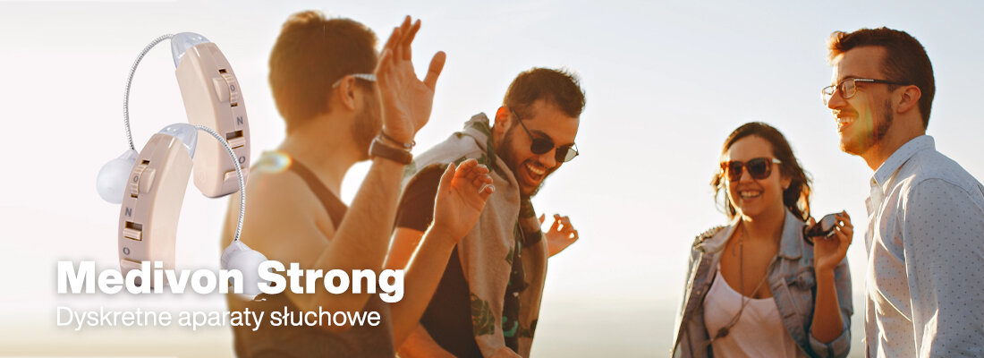 Aparat słuchowy MEDIVON Strong banner