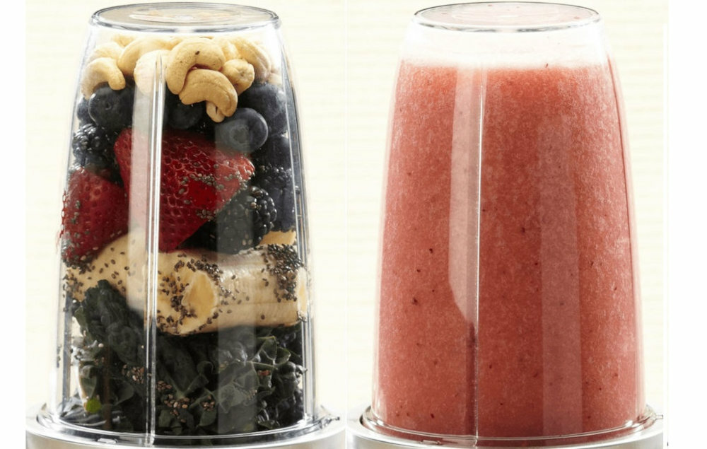 Blender kielichowy NUTRIBULLET 600W Czarny koktajle silnik moc 600 W system cykloniczny