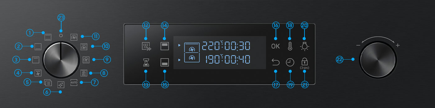 stylowy i prosty w obsłudze panel sterowania