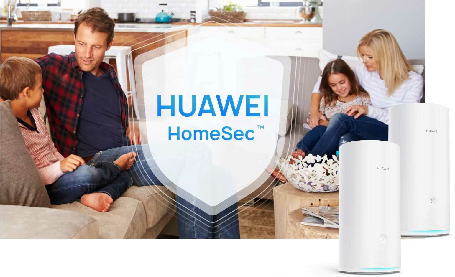 Punkt dostępowy HUAWEI WiFi Mesh WS5800-20 - HUAWEI HOMESEC