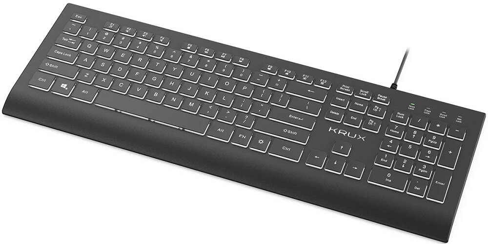 Klawiatura KRUX Ergo Line  - Optymalny rozmiar  