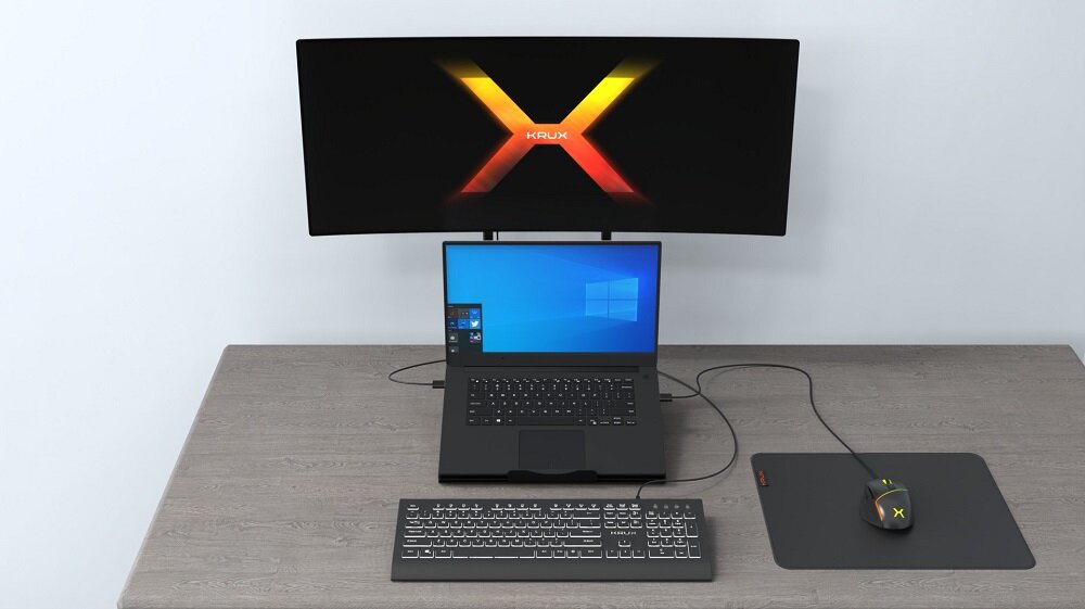 Klawiatura KRUX Ergo Line  - Dogodne rozwiązania  