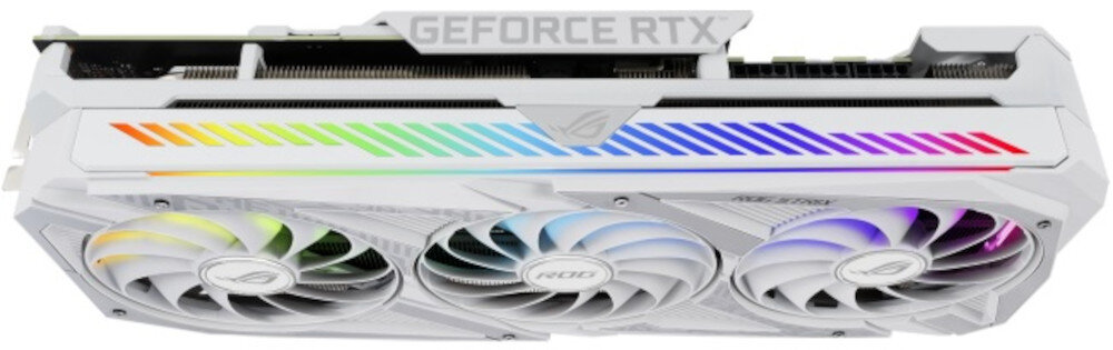 Karta graficzna ASUS Rog Strix GeForce RTX 3080 White 10GB wysoka wydajnosc