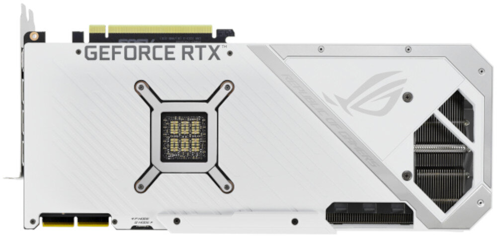 Karta graficzna ASUS Rog Strix GeForce RTX 3090 White 24GB duza pojemnosc pamieci