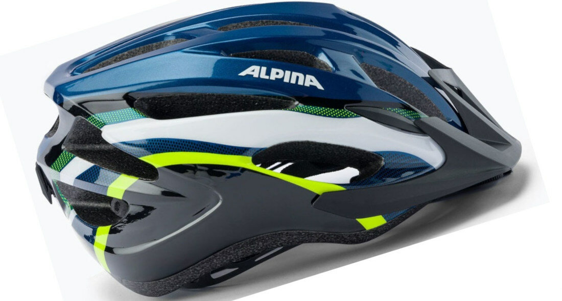 Kask rowerowy ALPINA Mtb17 Granatowy  MTB (rozmiar L/XL) wykonanie Run System Classic