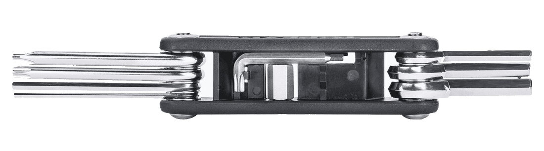 Klucz rowerowy TOPEAK X-Tool Plus trwała konstrukcja imbusy  Torx śrubokręt krzyżakowy samokontrujący klucz szybkie rozwiązaniewaga wygoda komfort użytkowanie przechowywanie