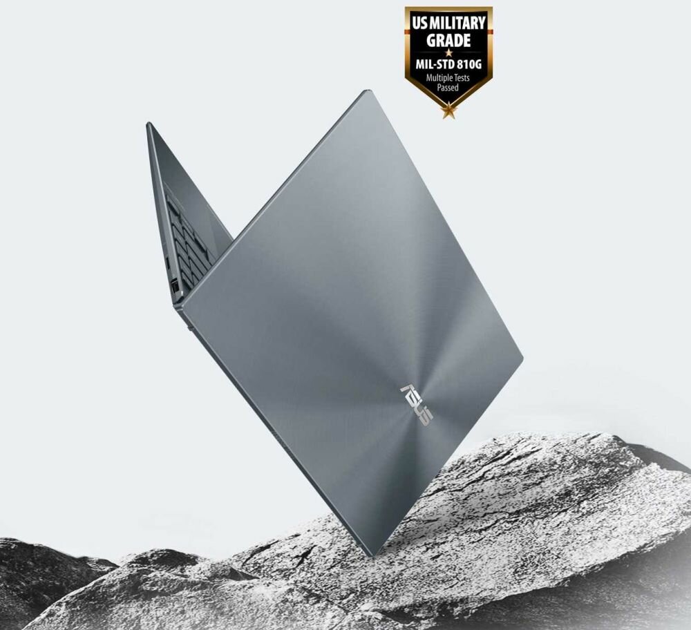 Laptop ASUS ZenBook 14 UX425 - Wytrzymałość klasy wojskowej MIL-STD-810G 