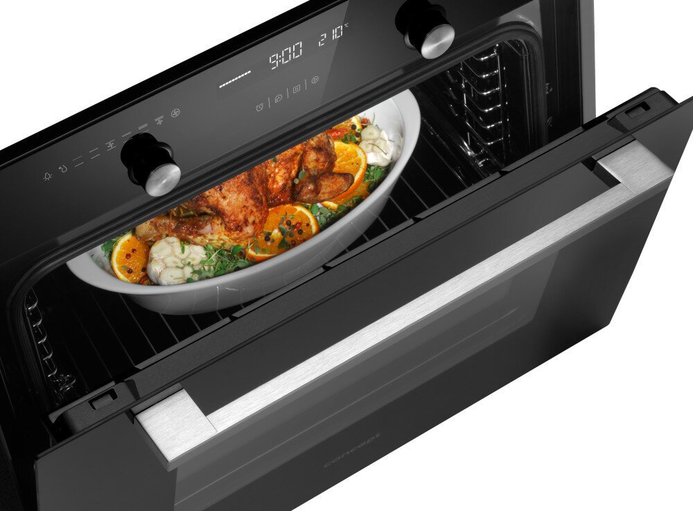 Piekarnik CONCEPT ETV7460bc Elektryczny Czarny A dotykowa obsluga