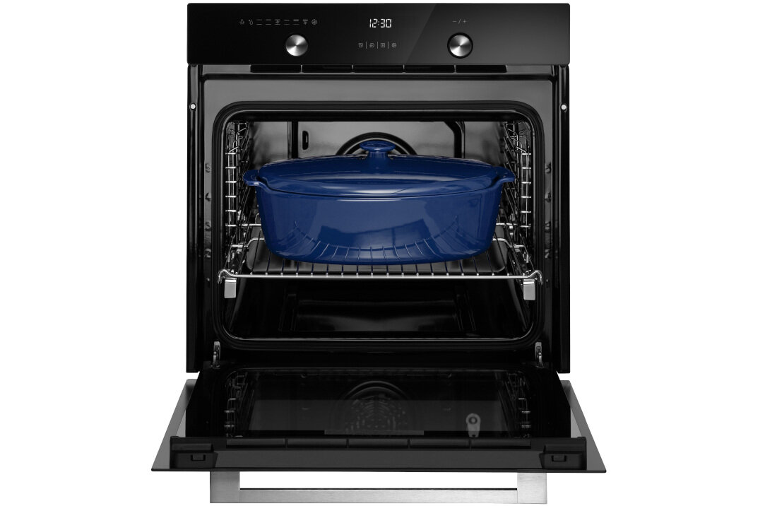 Piekarnik CONCEPT ETV7460bc Elektryczny Czarny A TELESKOPOWE PROWADNICE WYPOSAZENIE KOMFORT BEZPIECZENSTWO