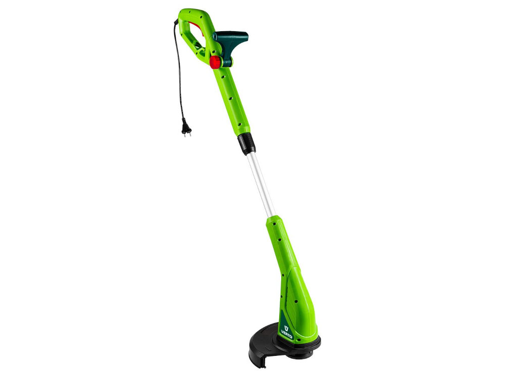 Podkaszarka elektryczna VERTO 52G550 wysoka moc wydajnosc ergonomia funkcjonalnosc niewielka waga 1,8 kg ergonomiczna konstrukcja
