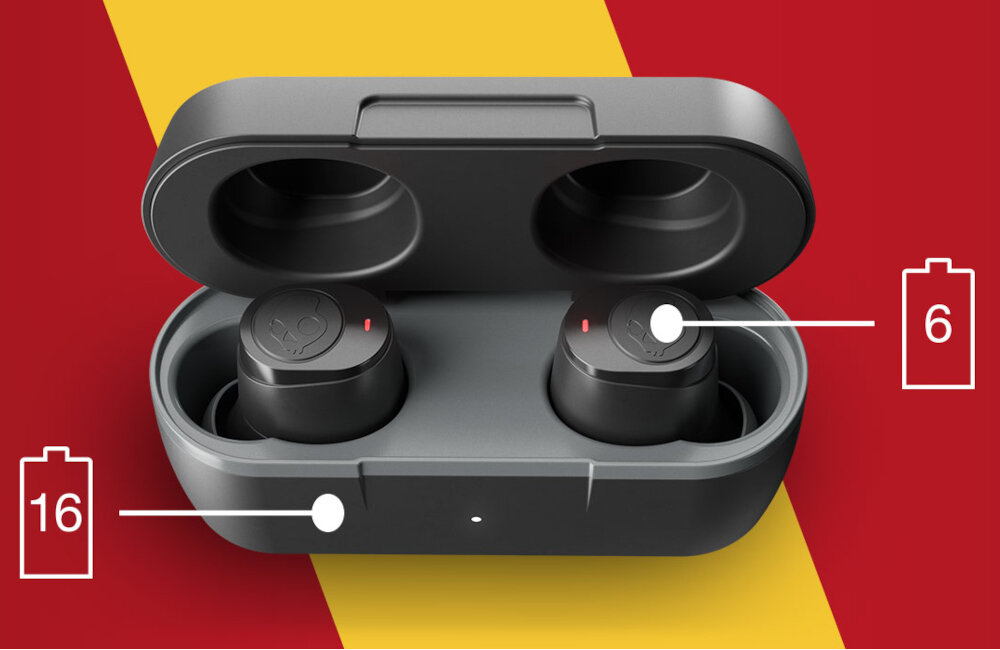 Słuchawki SKULLCANDY JIB TWS bateria