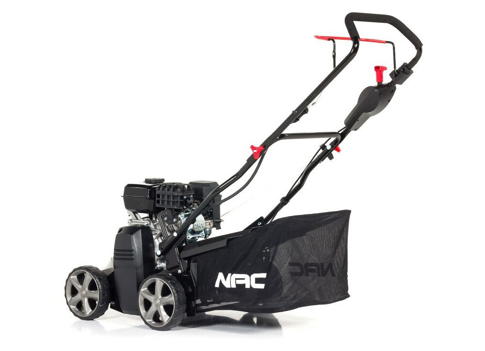 Wertykulator spalinowy NAC LRP40-196L-TX kosz na odpadki pojemność 45 litrów z wysokiej jakości materiałów