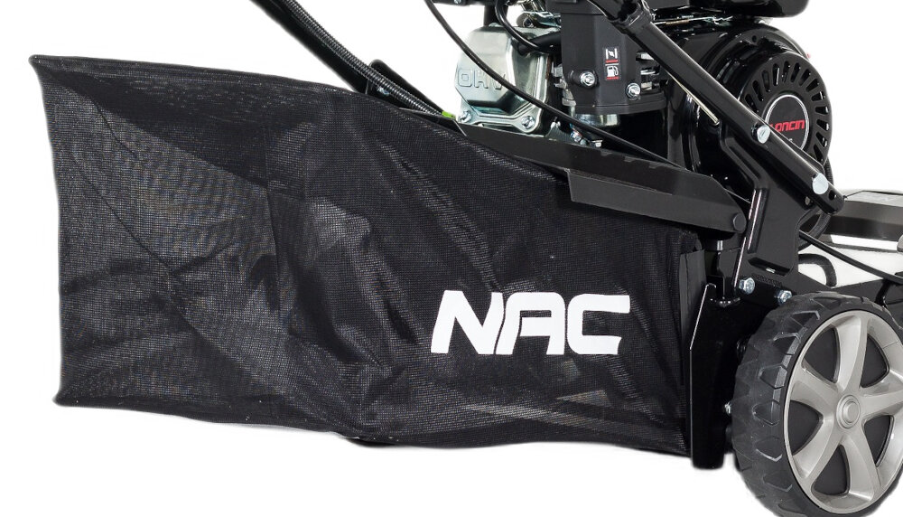 Wertykulator spalinowy NAC LRP40-196L-TX kosz na odpadki pojemność 45 litrów z wysokiej jakości materiałów