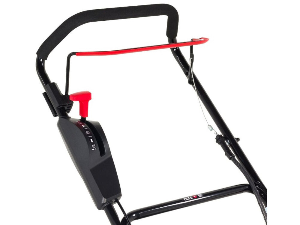 Wertykulator spalinowy NAC LRP40-196L-TX latwa obsługa praca bez wysiłku ergonomicznie wyprofilowany uchwyt regulacja w kilkustopniowej skali