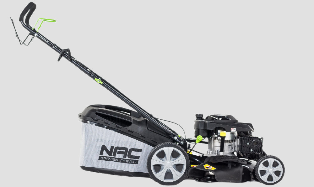 Kosiarka spalinowa NAC LS50-173-HS-NG T8 efektywne działanie intuicyjnej obsłudze szybki rozruch bezawaryjność niski poziom hałasu 95 dB