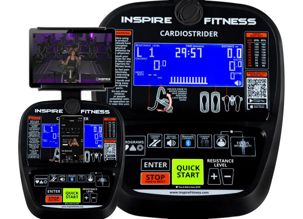 Rower elektromagnetyczny FINNLO Maximum Cardio Strider 3.1