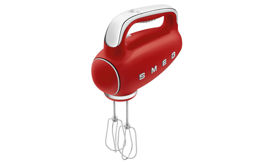 Mikser SMEG HMF01RDEU Czerwony Moc, która robi różnicę Silnik o mocy 250 W płynna wydajna praca komfort