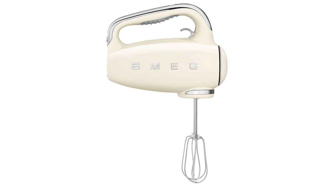 Mikser SMEG HMF01CREU Kremowy design tło prezentacja wizualizacja Styl, który ułatwia gotowanie