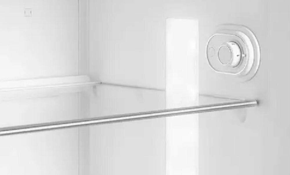 SMEG FAB30LBL5 lodówka pomiar temperatura pokrętło widoczność wnętrze oświetlenie led listwa świetlna