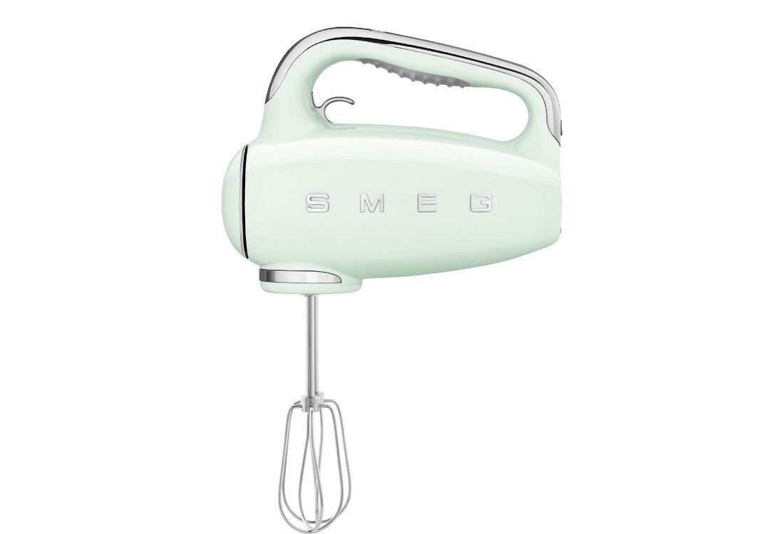 Mikser SMEG HMF01PGEU Miętowy design tło prezentacja wizualizacja Styl, który ułatwia gotowanie