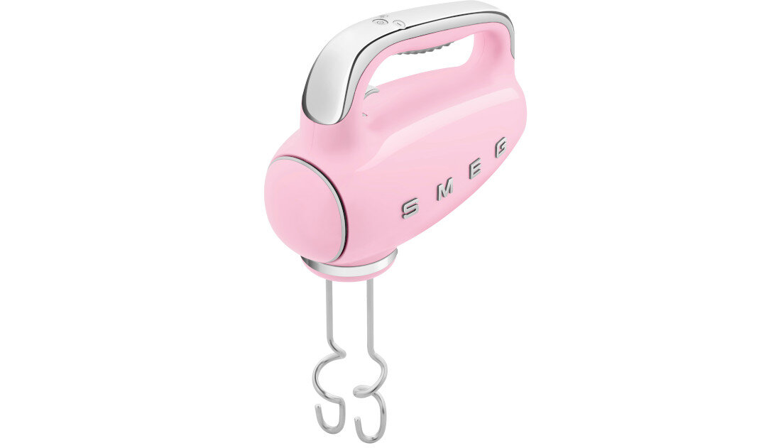 Mikser SMEG HMF01PKEU Różowy Moc, która robi różnicę Silnik o mocy 250 W płynna wydajna praca komfort