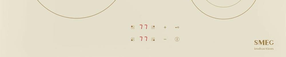 SMEG SI2641DP sterowanie dotykowe płyta timer minutnik