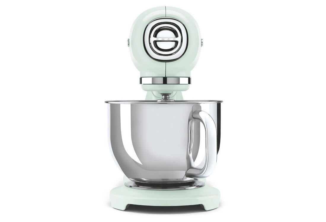 Robot kuchenny planetarny SMEG 50's Style SMF03PGEU 800W Wydajność dopasowana do potrzeb pojemność wygodny uchwyt jajka śmietana możliwości