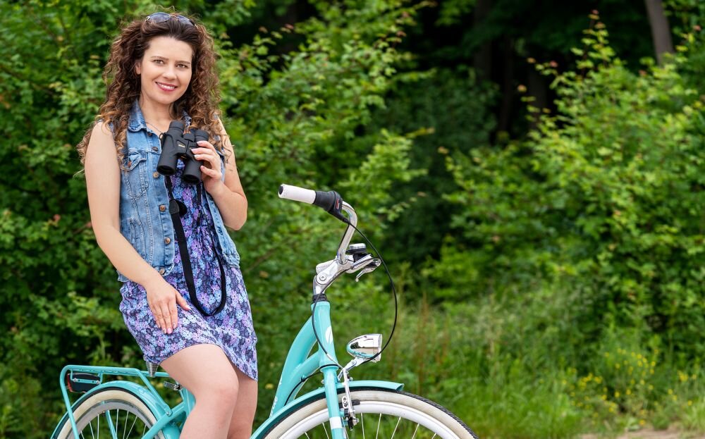 Lornetka NIKON Prostaff 3s 8x42    optyka waga konstrukcja ogniskowa zoom przybliżenie dioptria muszle oczne obiektywy soczewki pryzmat powłoka gwint okulary obserwacja przyroda sport powiększenie 