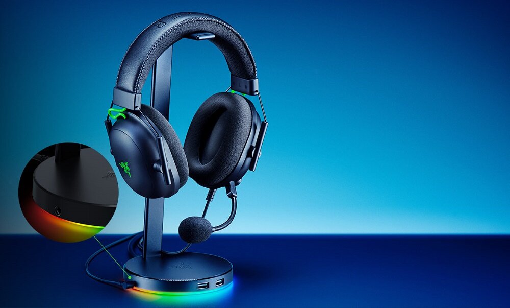 Stojak na słuchawki RAZER Base Station Chroma v2 - Idealne wyważenie