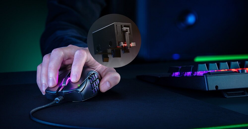 Mysz RAZER Naga X - Wydajność i szybkość działania