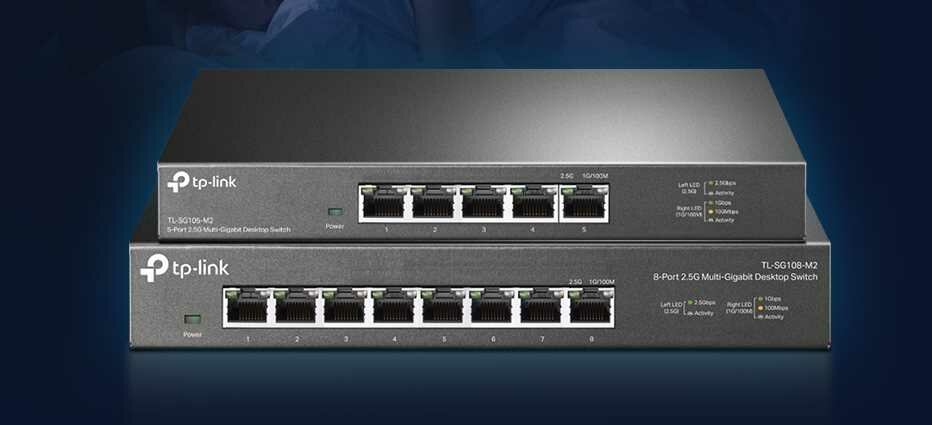 Switch TP-LINK TL-SG108-M2 - bezwentylatorowa konstrukcja