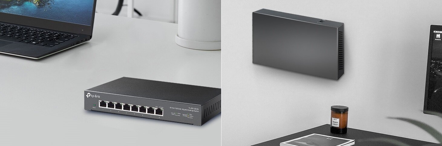 Switch TP-LINK TL-SG108-M2 - Konstrukcja