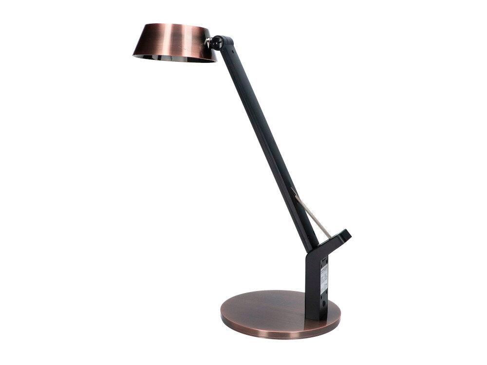 Lampka biurkowa MAXCOM Lumen ML4400 Miedziany mocna konstrukcja nowoczesny design lekkie i smukłe wzornictwo