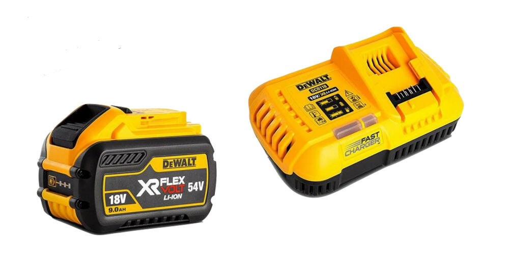 DEWALT DCMBA572X1 dmuchawa akumulatory kompatybilność zasilanie elektronarzędzia konstrukcja niski poziom hałas cicha praca