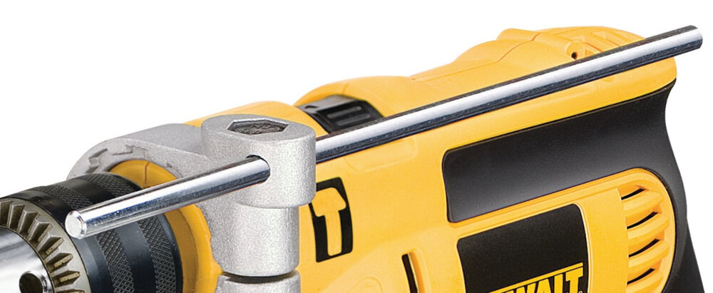 Wiertarka udarowa DEWALT DWD024K-QS ogranicznik głębokości wiercenia dokładna precyzyja praca