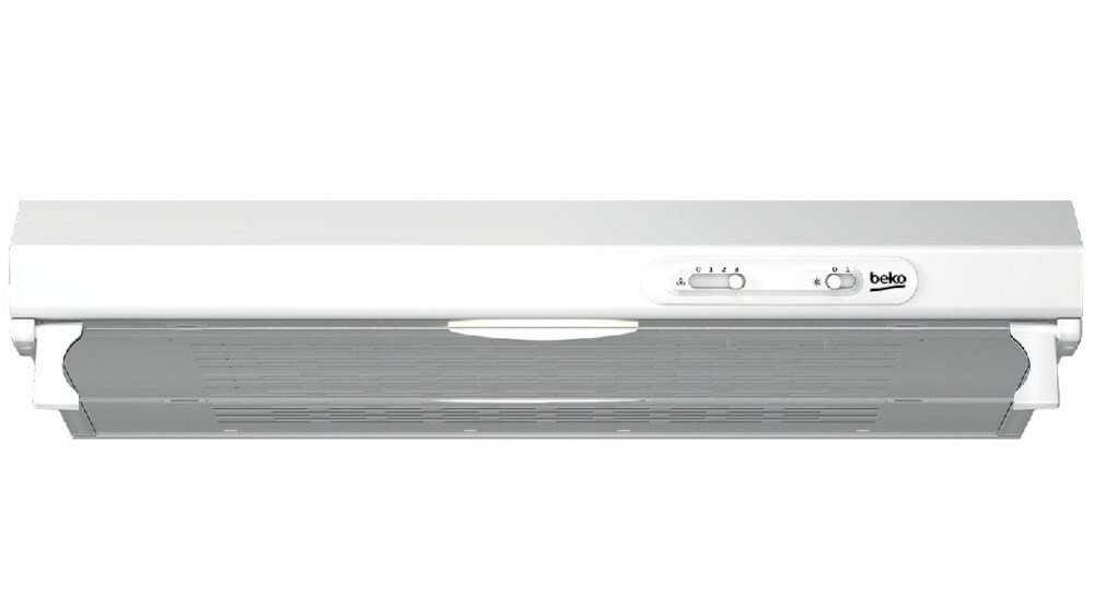 Okap BEKO CFB5310X tryby pracy oświetlenie filtr poziom hałasu 