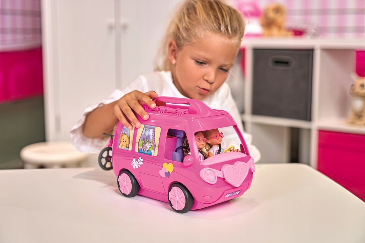 Lalka SIMBA Evi Love Wakacje w kamperze Y2680 kreatywność rozwój zabawa lalka kamper