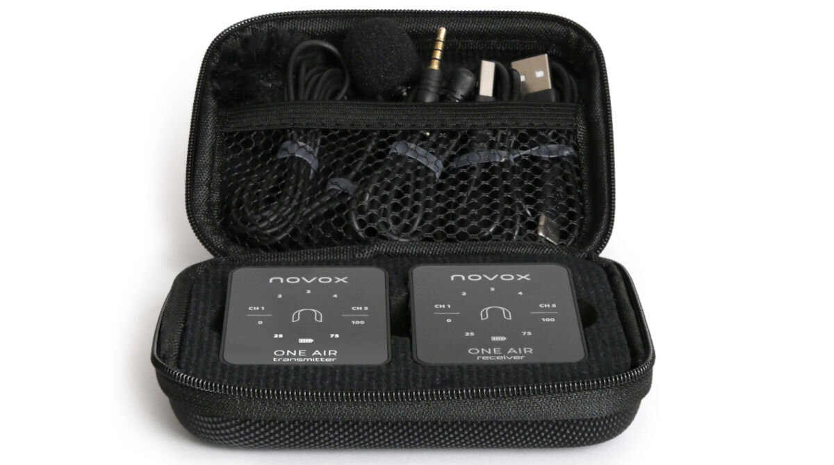 System bezprzewodowy NOVOX One Air 1080066 kabel jack 3,5 mm kompatybilność