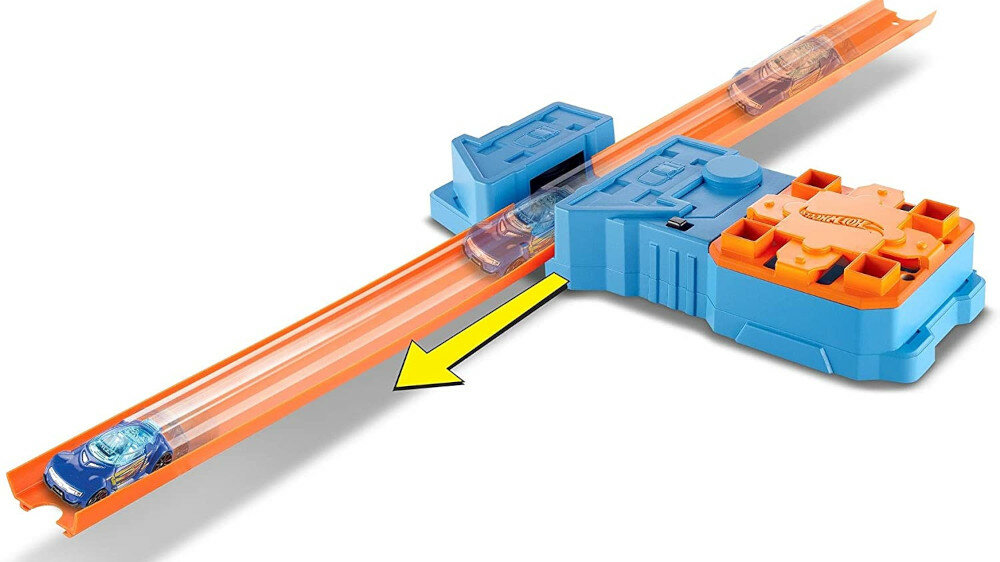 Tor MATTEL Hot Wheels Track Builder - napęd