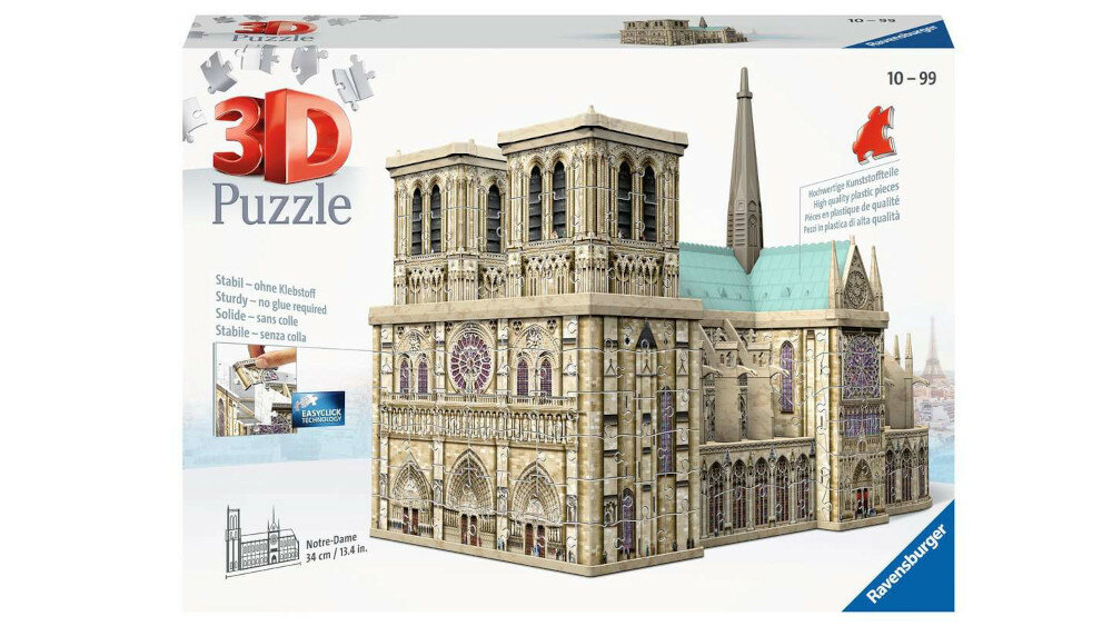 Puzzle RAVENSBURGER Katedra Notre Dame - jakość
