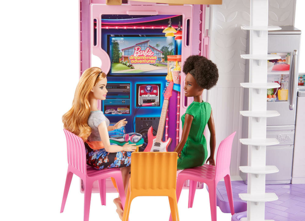 MATTEL-BARBIE-MALIBU-FXG57 relaks program przyjaciółka przekręcana ściana kino domowe