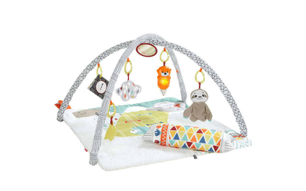 FISHER-PRICE-MATA-DELUXE-GKD45 miękkie karty miesiące zdjęcia rozwój dziecko