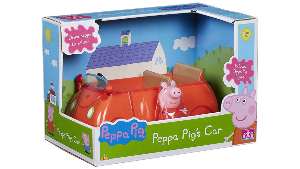 Zabawka PROMISE Świnka Peppa Auto Świnki Peppy z figurką - świnka peppa